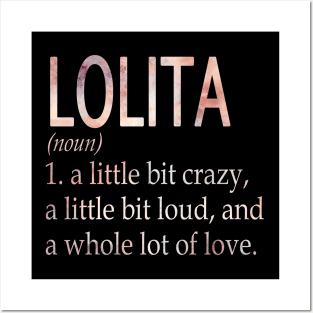 Lolita Girl Name Definition Posters and Art